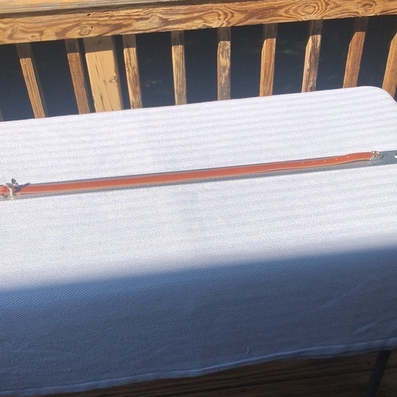 Coldwater Creek brown belt Small Goldtone hardware Used 34 1/2” Length - Picture 11 of 12